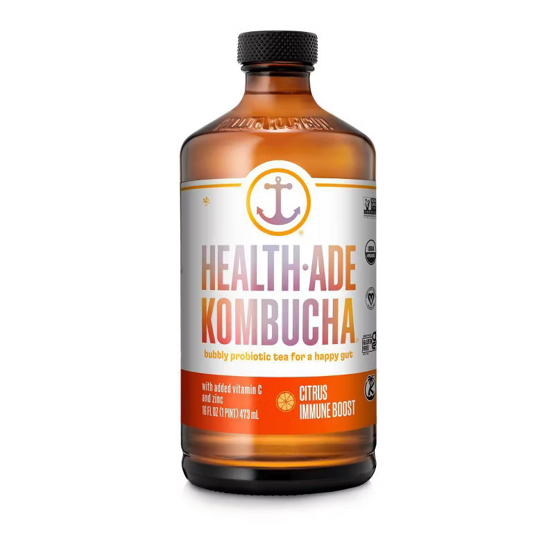 Health Ade Organic Citrus Immune Boost Kombucha - 16 fl oz | Target