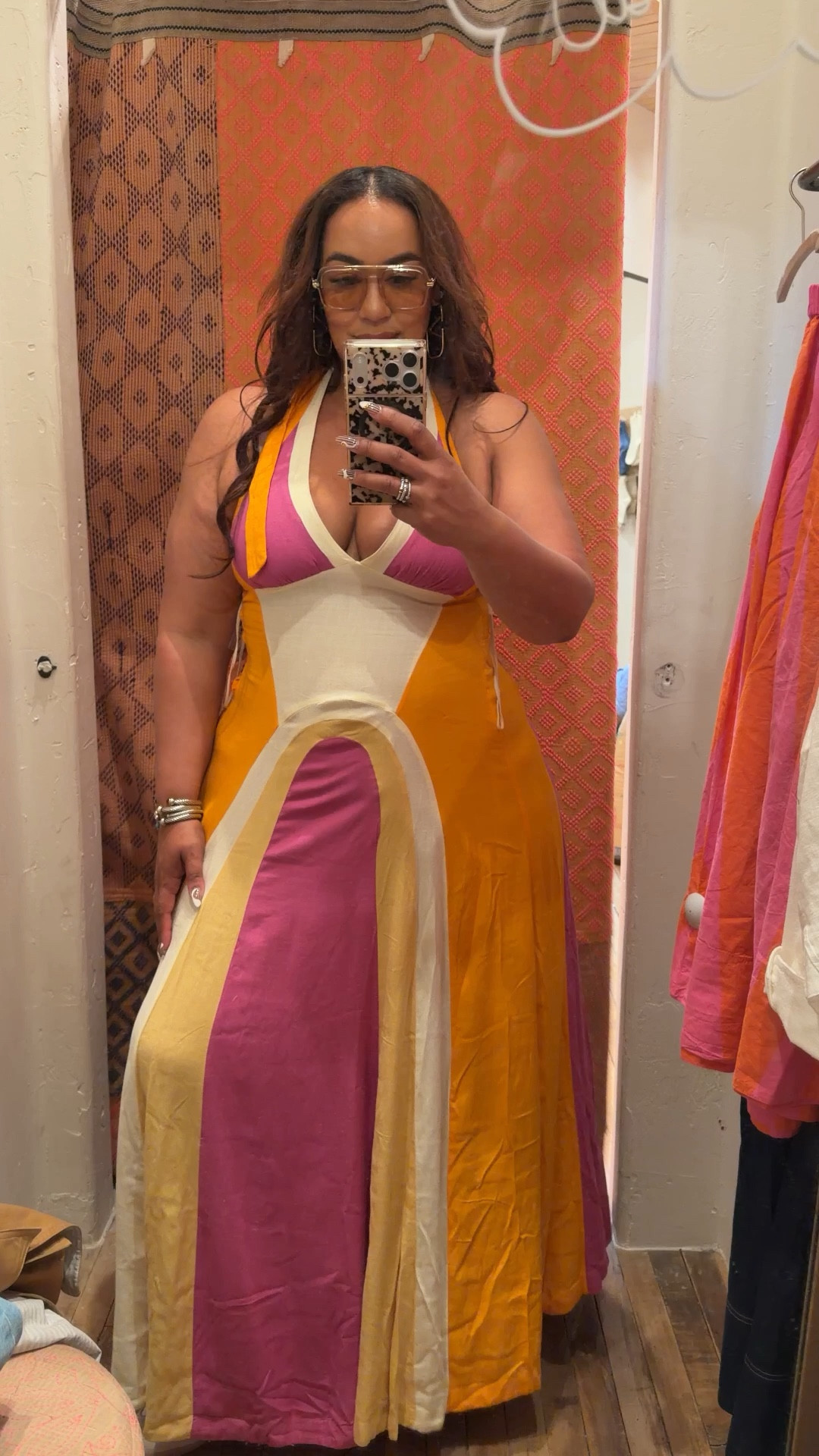 Loving this dress for a beach trip! Wearing the L 

#LTKPlusSize #LTKMidsize #LTKSeasonal