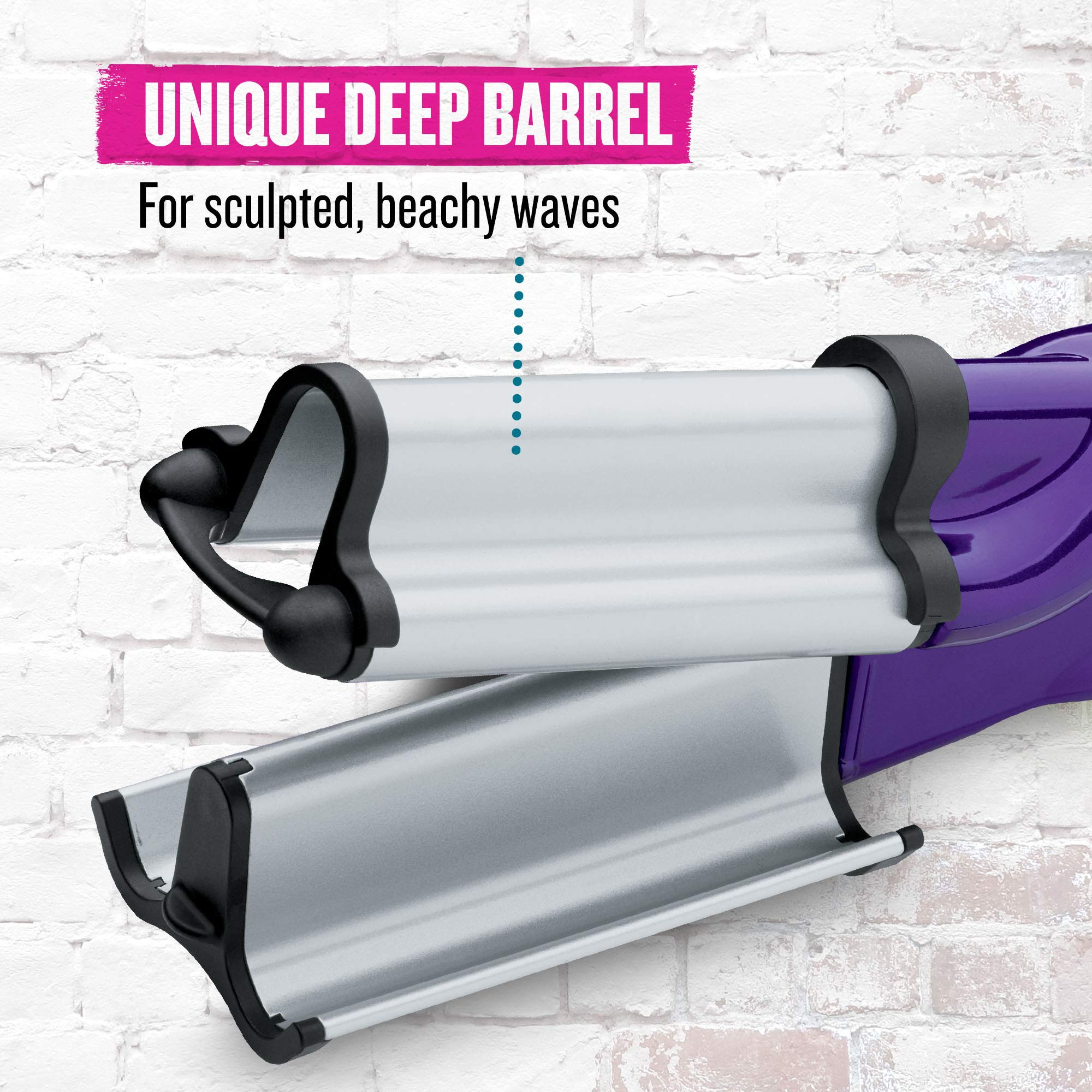 Bed Head Tourmaline Wave Artist Deep Waver | Combat Frizz and Add Massive Shine for Beachy Waves,... | Amazon (US)