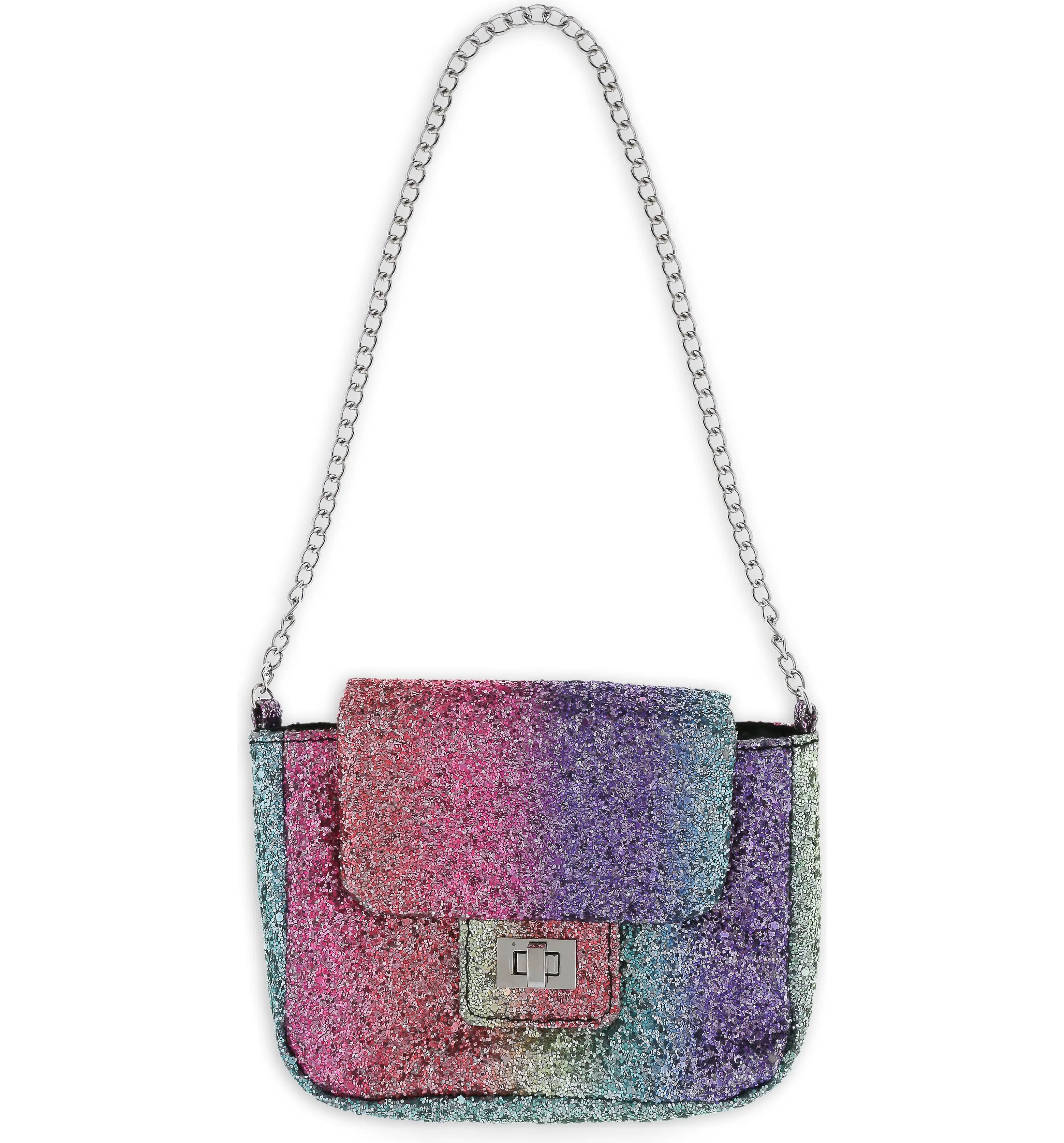 Rainbow Glitter Shoulder Bag | Nordstrom