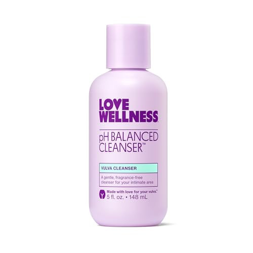 Love Wellness pH Balancing Cleanser | Feminine Vaginal Wash | Fragrance-Free | Vaginal Cleanser for Balanced pH, Intimate Health & Hygiene | Non-Irritating with Aloe Vera for Sensitive Skin | 5 Fl Oz | Amazon (US)