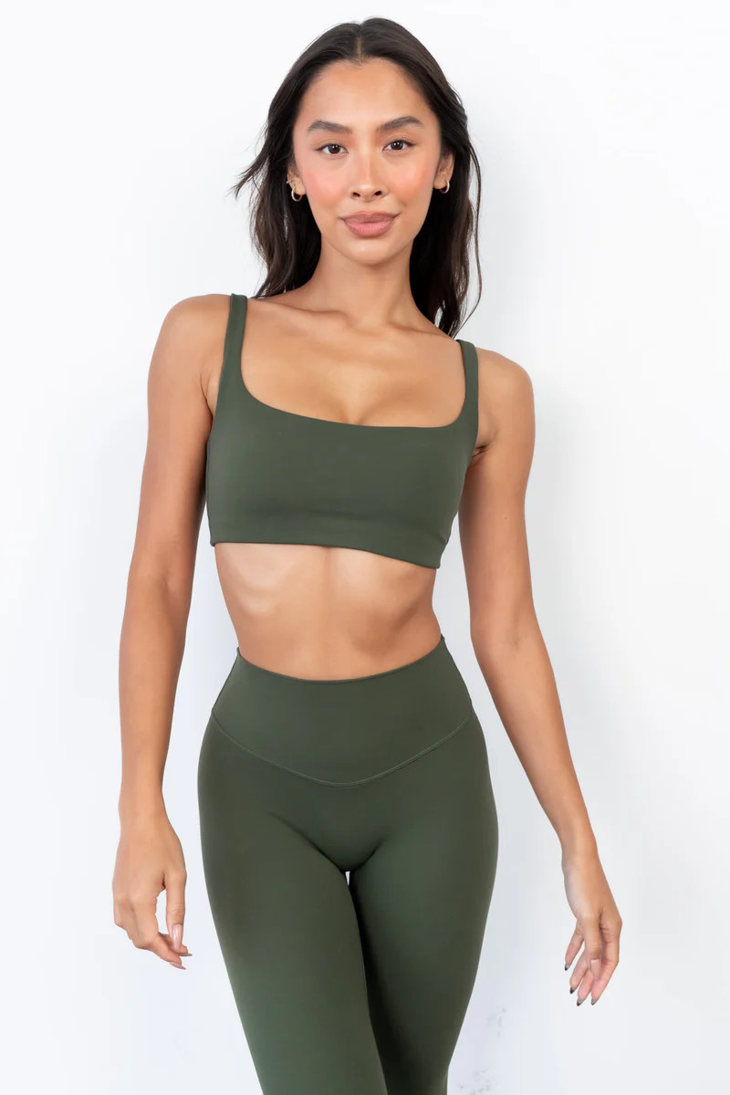 Cloud II™ Classic Bra - Olive | Vitality
