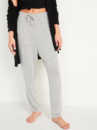 Cozy Plush-Knit Lounge Pants for Women | Old Navy (US)