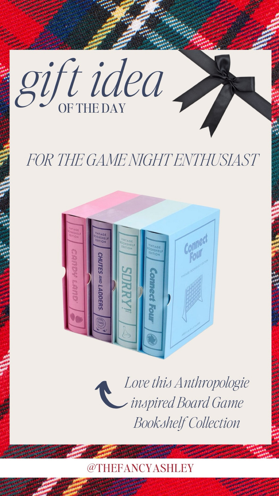 Holiday Gift Idea of the Day: Game night just got a glow-up. Obsessed with these Anthropologie-inspired board game bookshelf beauties—they’re classic games disguised as chic decor. Perfect for families, game lovers, or anyone who wants their board games to look fab on a shelf. 


#LTKGiftGuide #LTKHoliday #LTKHome