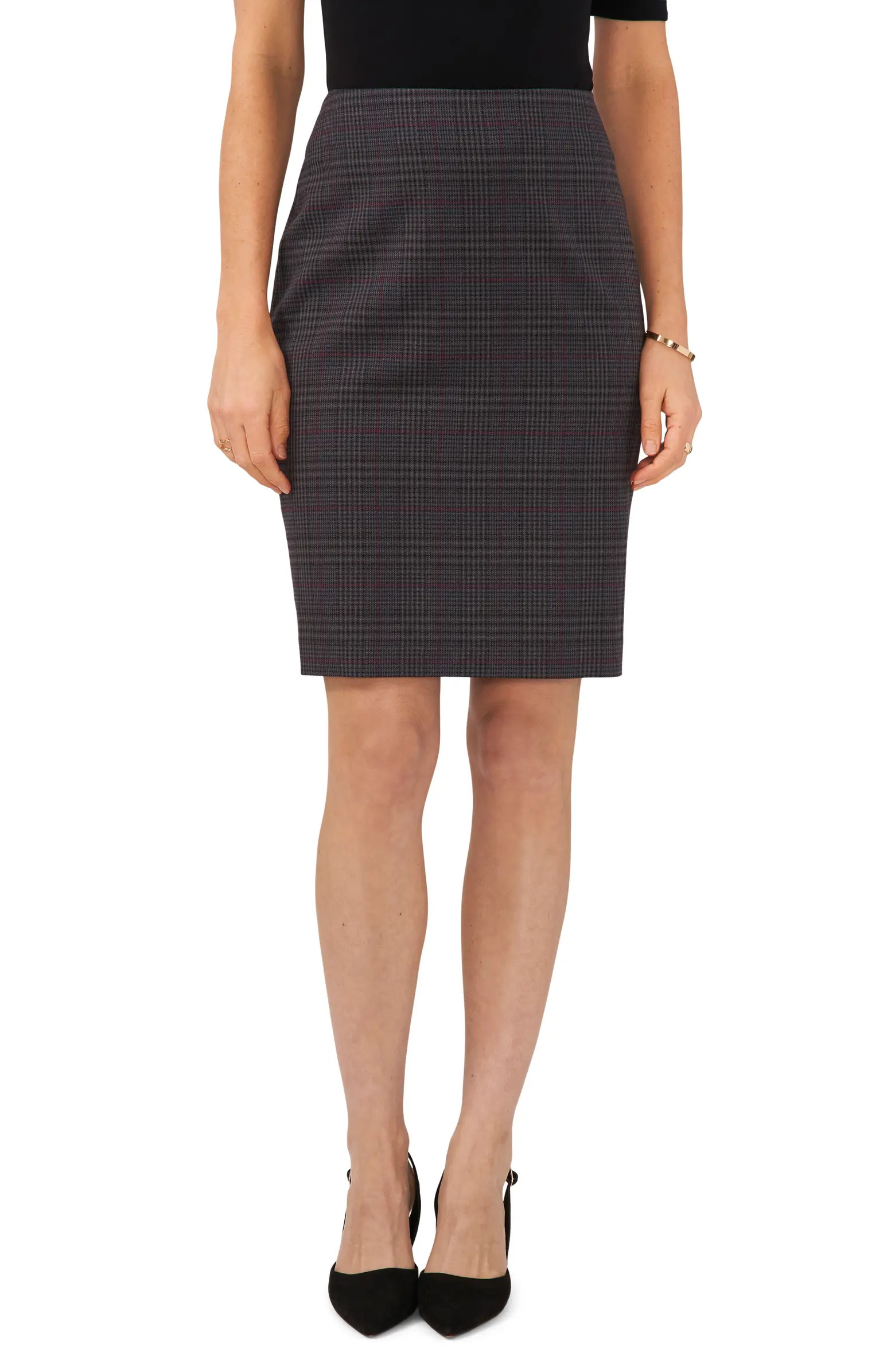 Vince Camuto Plaid Pencil Skirt | Nordstrom | Nordstrom