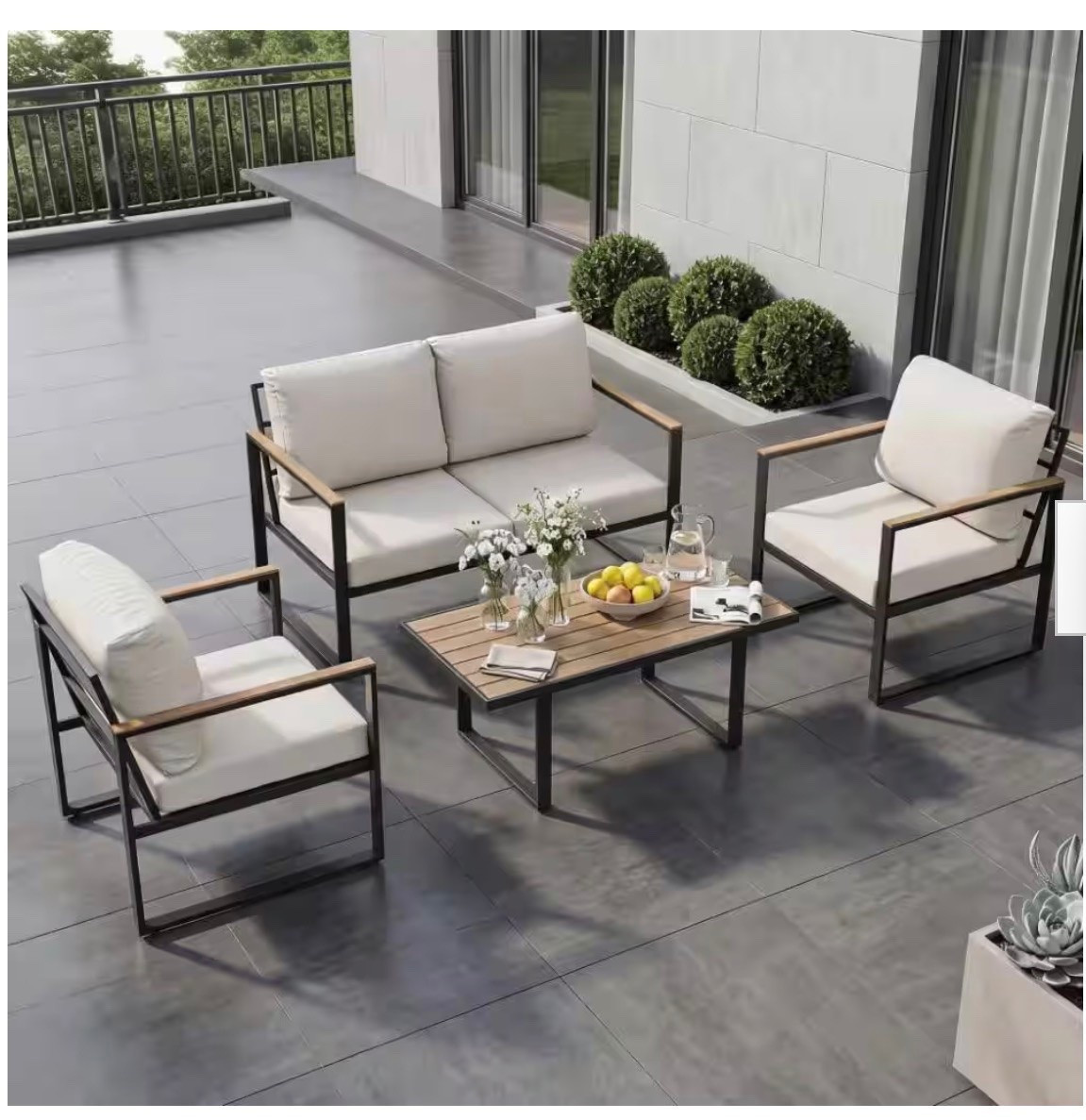 Outdoor furniture set under $300 #outdoorpatiofurniture #allweatherfurniture #outdoorsofa #homedepotfinds #outdoorfurnitureonsale

#LTKHome