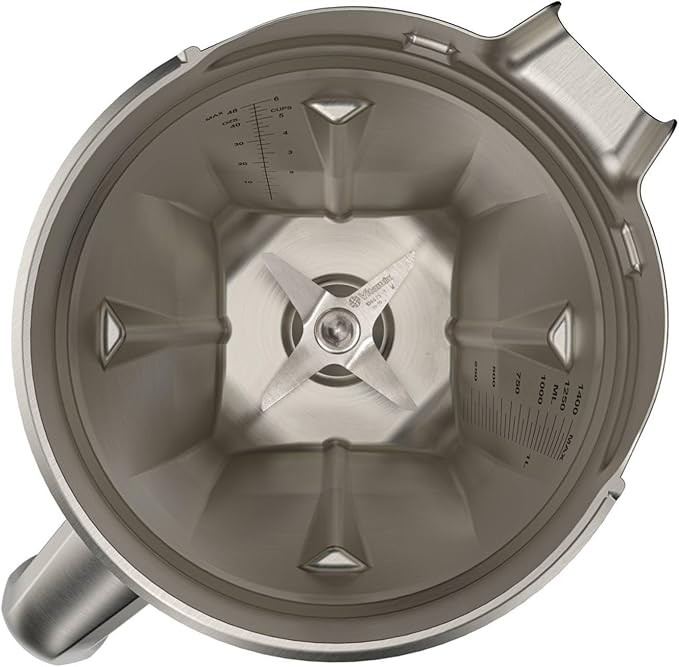 Vitamix 48-ounce Stainless Steel Blending Container, BPA-Free, Dishwasher-Safe, Compatible with A... | Amazon (US)