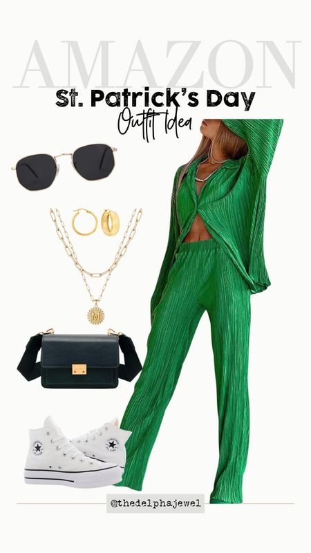 Outfit idea for St. Patrick’s Day


Amazon find, Amazon style, St. Patrick’s Day, style, comfy style 

#LTKstyletip #LTKFind #LTKunder50