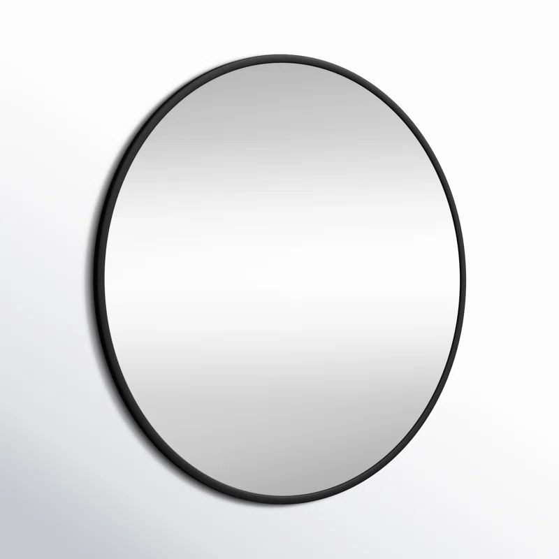 Sabine Metal Round Wall Mirror | Wayfair North America