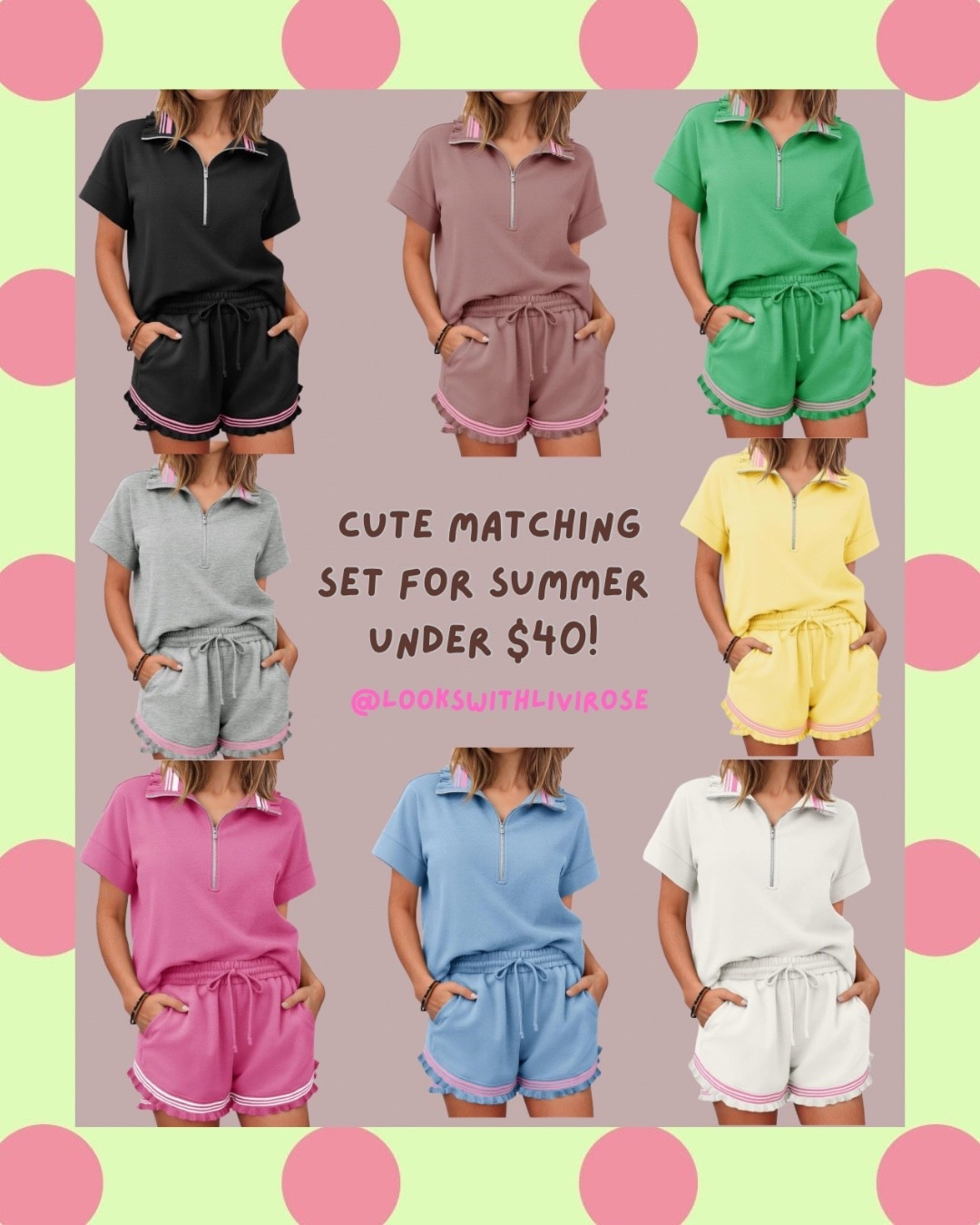 OBSESSED with this unique set!

#LTKSaleAlert #LTKSeasonal #LTKootd