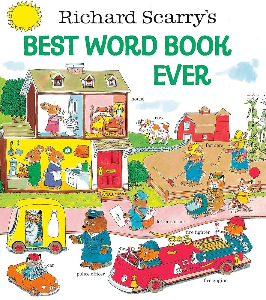 Richard Scarry's Best Word Book Ever (Giant Golden Book) | Amazon (US)