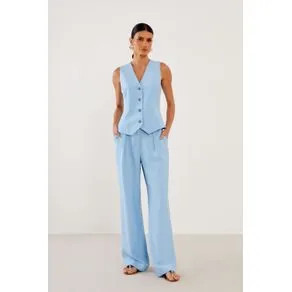 Calça Reta Alafaiataria - Azul Cold AZUL COLD | OffPremium (BR)