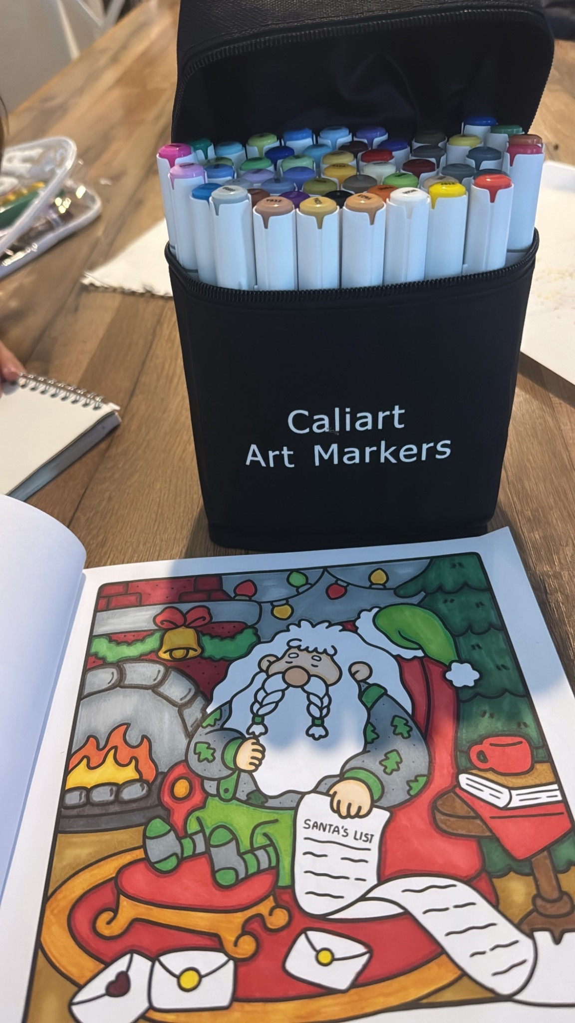 Coloring books + markers for big kids and adults 

#LTKFindsUnder50 #LTKSeasonal #LTKHoliday