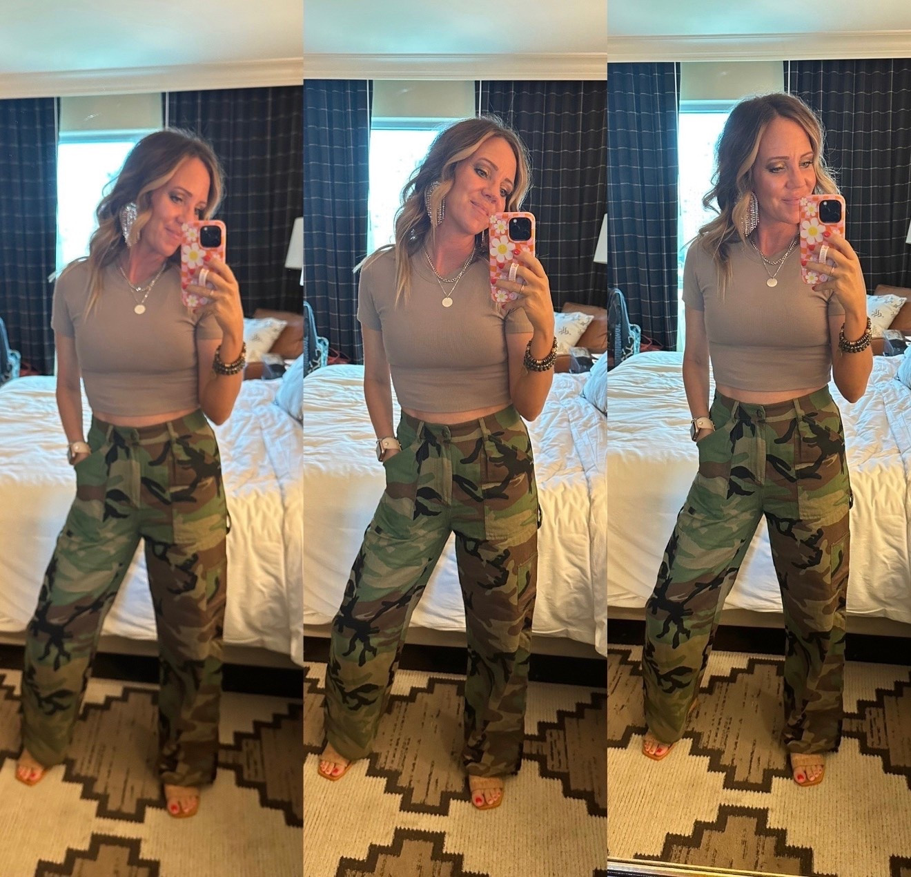 This outfit! I got it from @shoptalulah and it is so good! Give me all the CAMO pants! I wore this to the summer worship nights concert and it was comfy but easily can be dressed up or down! #concertlook #camo #cargopants #talulah #shoptalulah #LTKStyleTip

#LTKOver40 #LTKootd #LTKmomlife