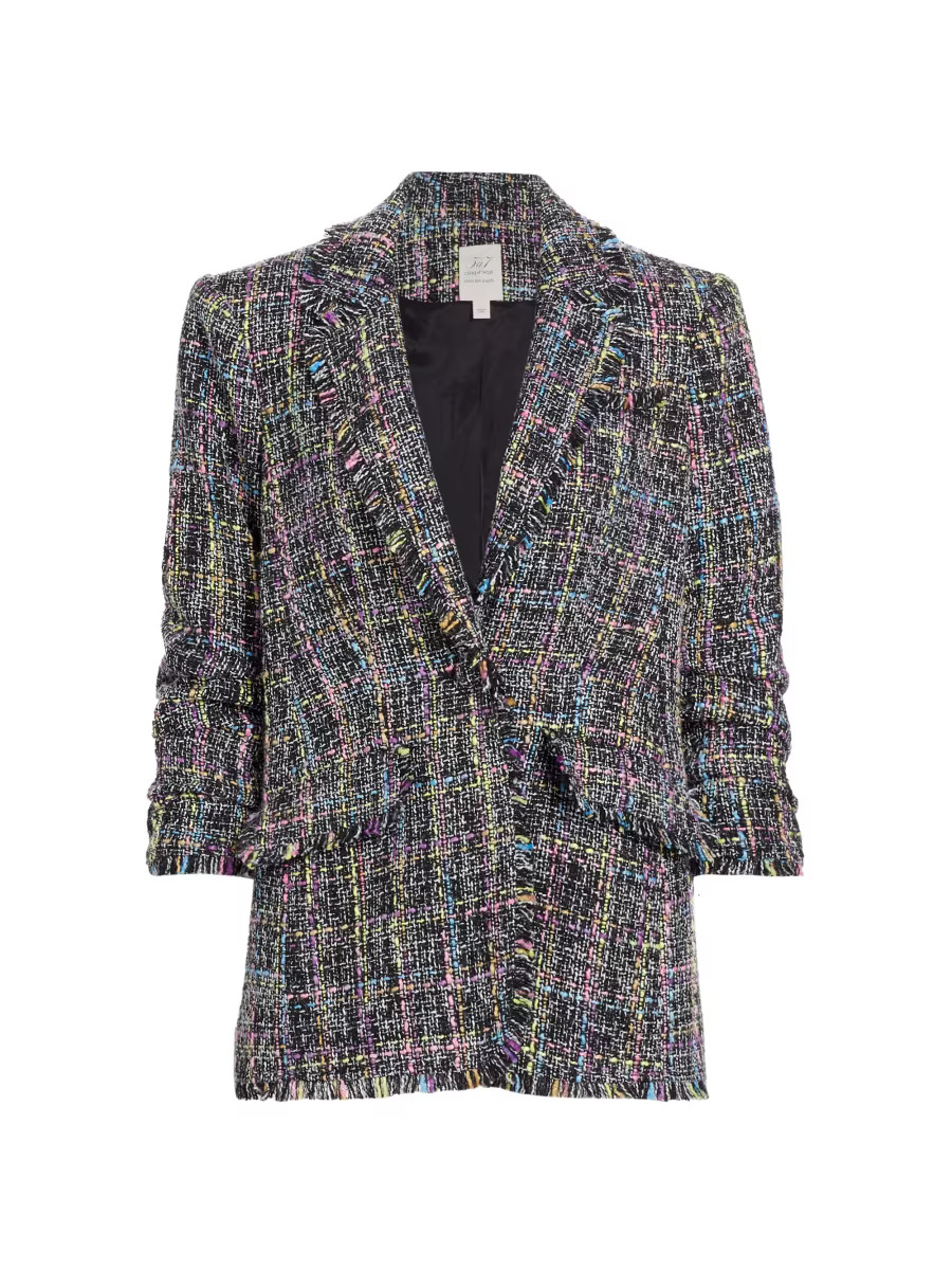Holiday Khloe Spacedye Tweed Blazer | Saks Fifth Avenue