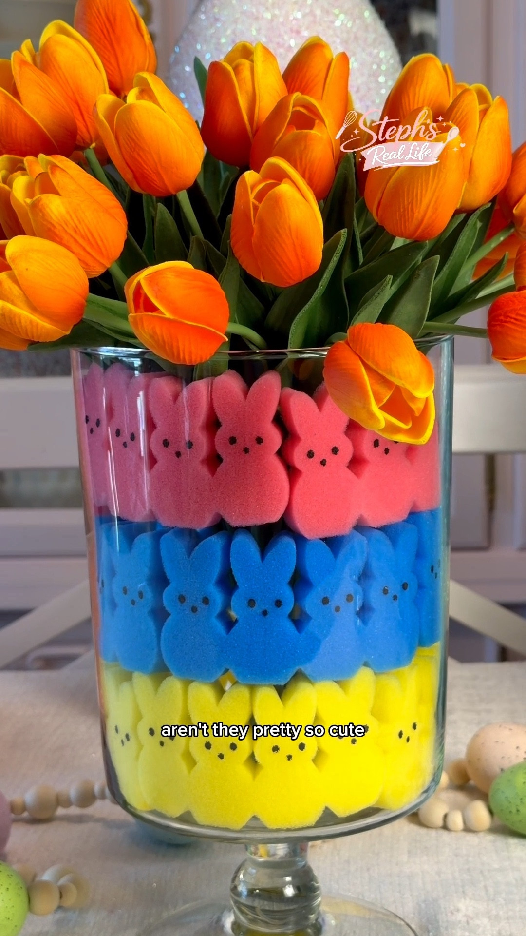 Foam Easter peeps table centerpiece 

#LTKSeasonal #LTKHome #LTKSpringSale