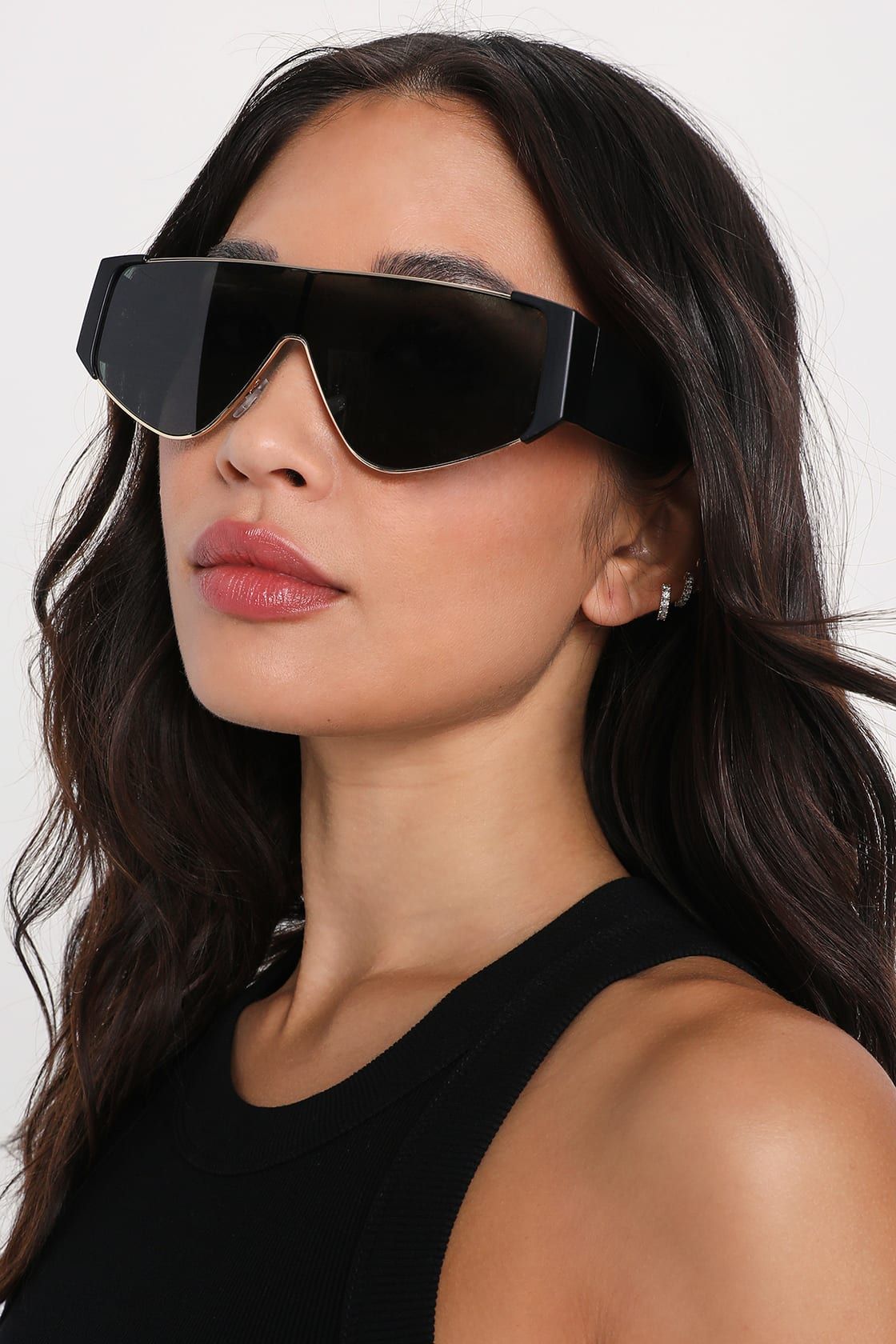 High Standard Black Shield Sunglasses | Lulus (US)