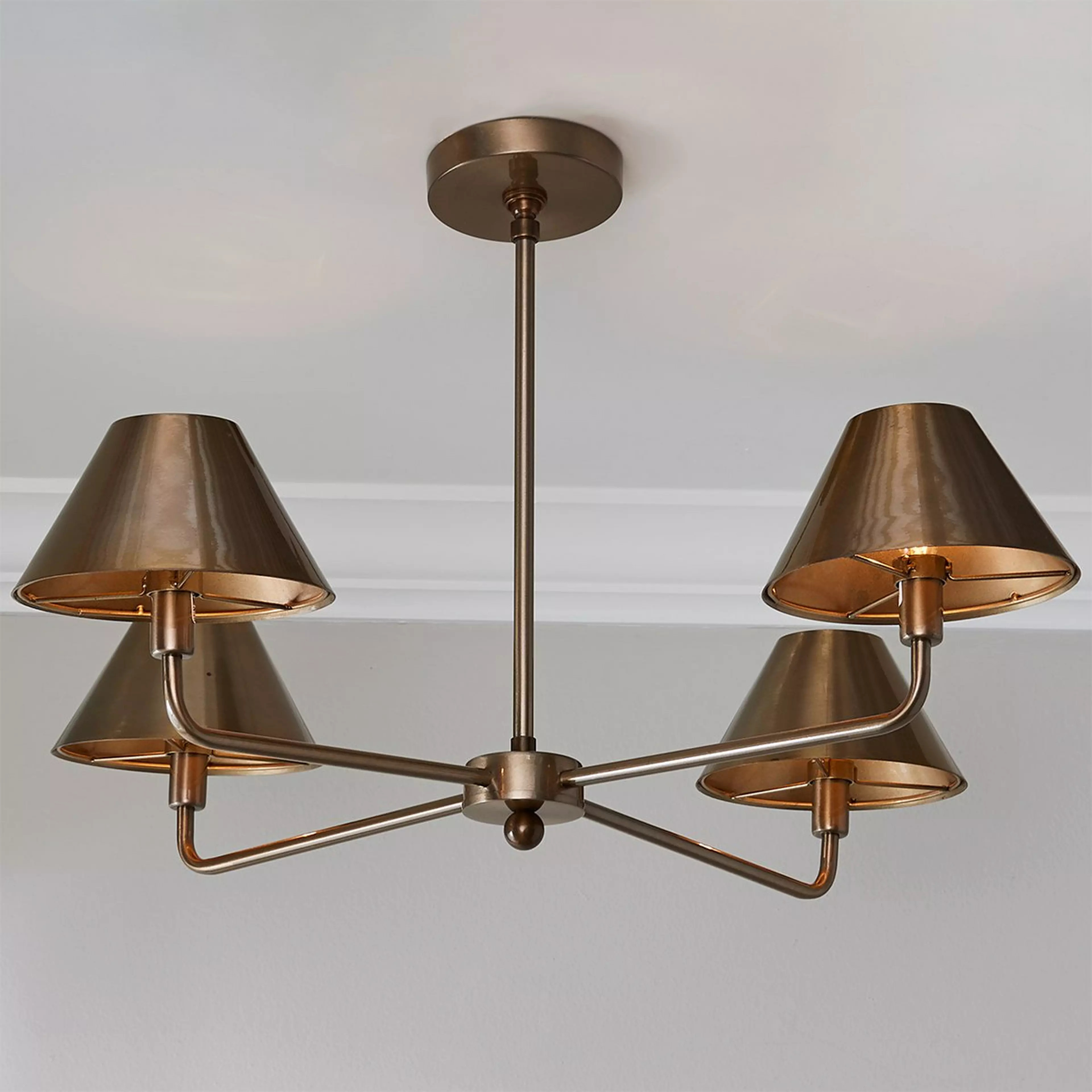 Chris Loves Julia Edie Chandelier - 4 Light | Shades of Light