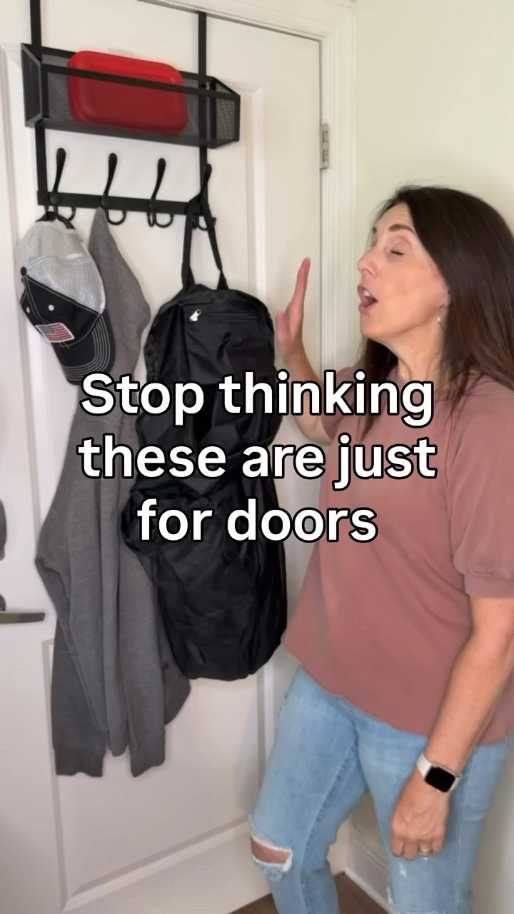 This over-the-door organizer adds hooks, a shelf, and extra storage for backpacks, jackets, hats, towels, snacks, or everyday essentials without taking up any extra space. Perfect for small dorm rooms and apartments. Over-the-door organizer, dorm storage, dorm organization, college dorm essentials, space-saving organizer.

#LTKU #LTKHome