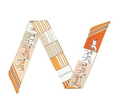 Horse Skinny Scarf for Women - Bag, Purse, Handbag, Hair, Handle, Accessory, Gift | Amazon (US)