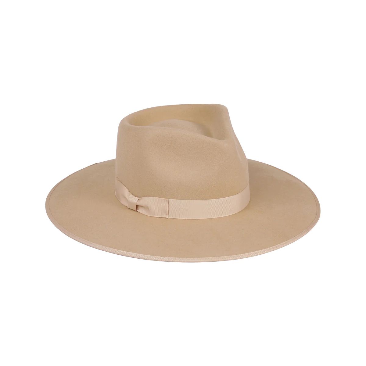 Caramel Rancher - Wool Felt Rancher Hat in Brown | Lack of Color US | Lack of Color