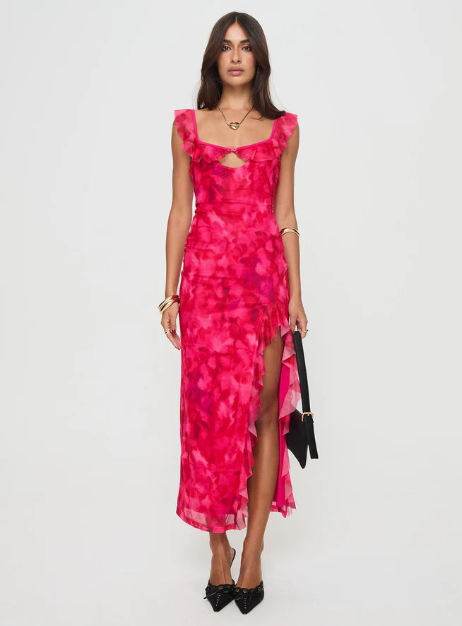Ceri Maxi Dress Pink | Princess Polly US