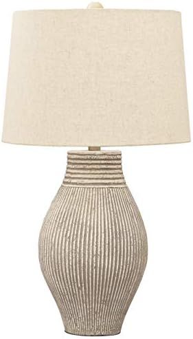 Signature Design by Ashley L235634 Layal Paper Table Lamp, Black | Amazon (US)