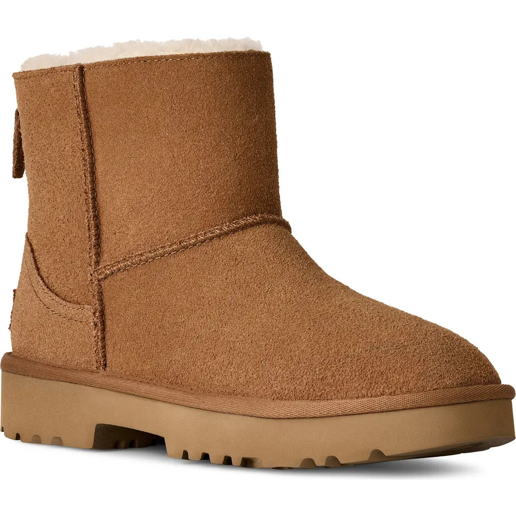 UGG® Marais Zip-Up Bootie in Chestnut at Nordstrom Rack, Size 6 | Nordstrom Rack