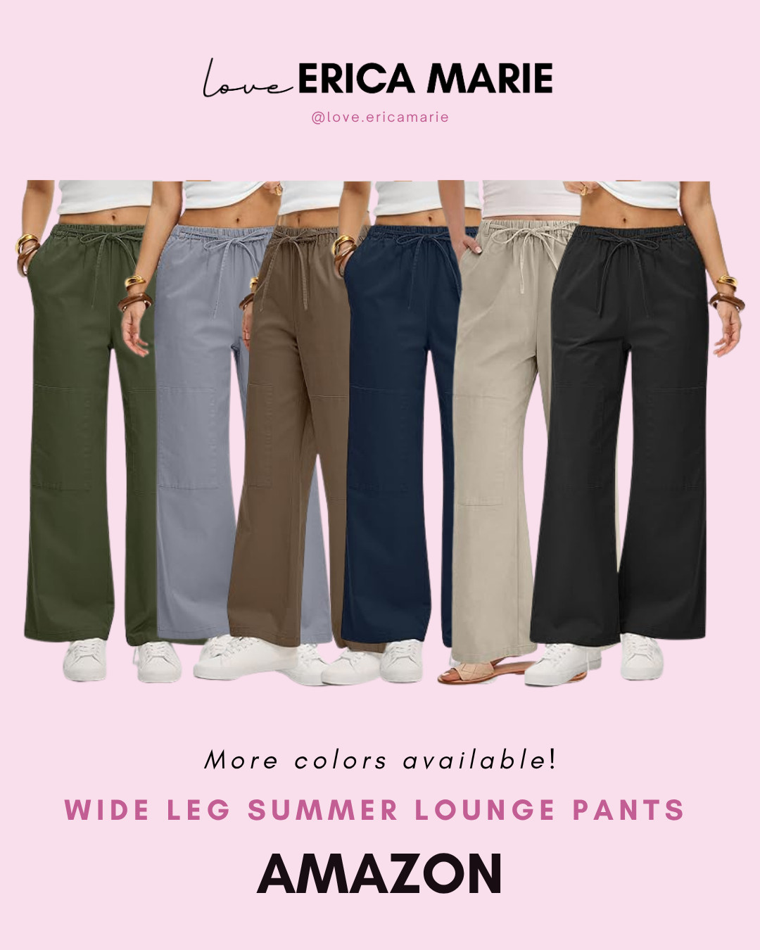 The comfiest summer pants you’ll live in!

These are lightweight, flowy, and have a perfect wide leg fit.

Basically feels like pajamas… but cute enough to wear out 💕 

 #LTKootd #LTKSaleAlert #LTKMidsize