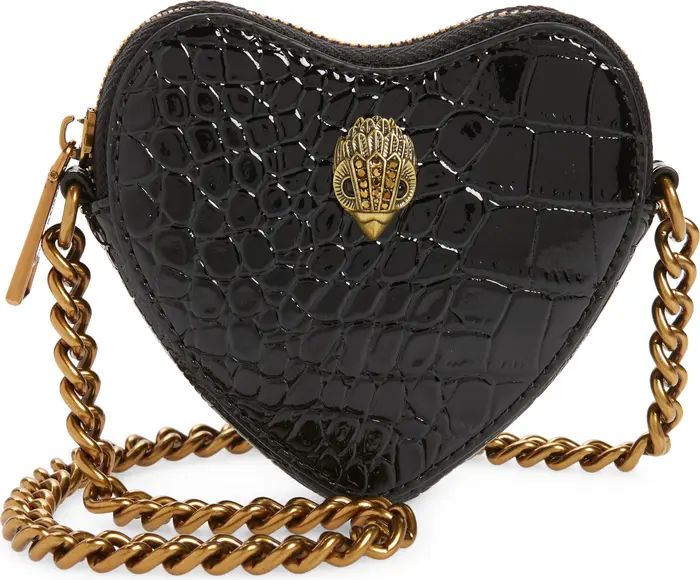 Kensington Croc Heart Micro Crossbody Bag | Nordstrom