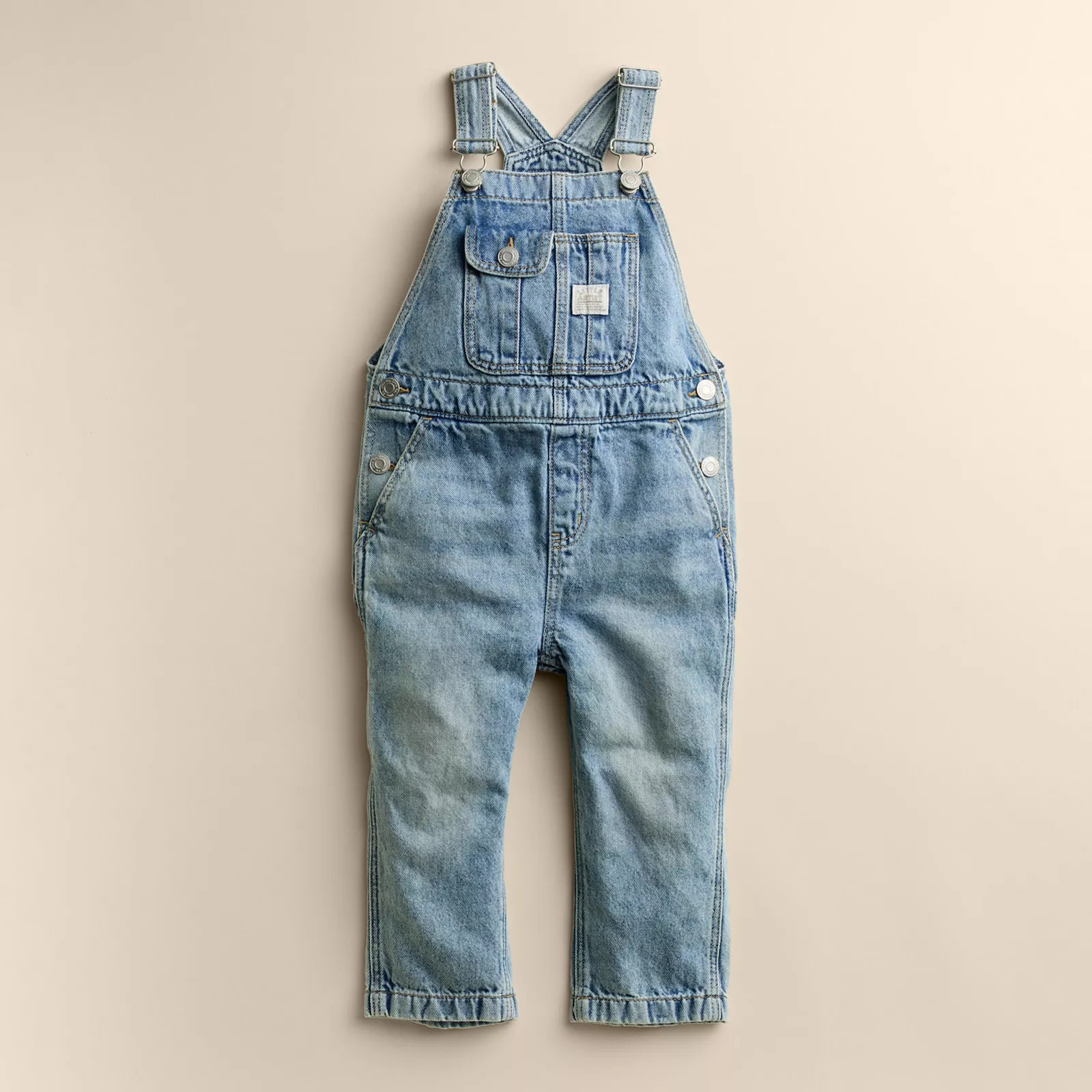 Baby & Toddler Little Co. by Lauren Conrad Denim Overalls, Toddler Unisex, Size: 4T, Medium Wash Blue | Kohl's