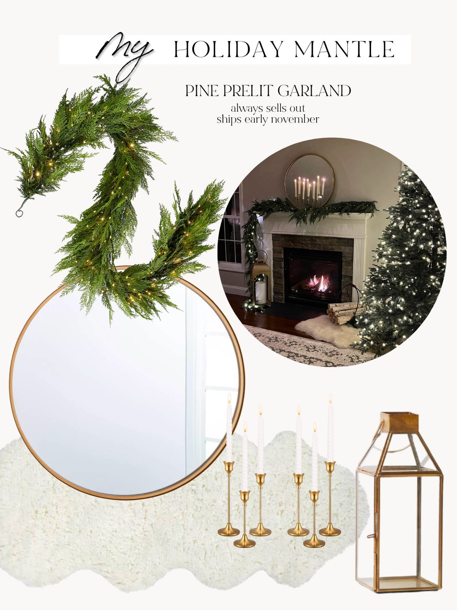 Holiday mantle, holiday decor, target holiday decor, Walmart holiday, crate and barrel garland, Christmas decor, Christmas mantle, Christmas decor 

#LTKHoliday #LTKhome