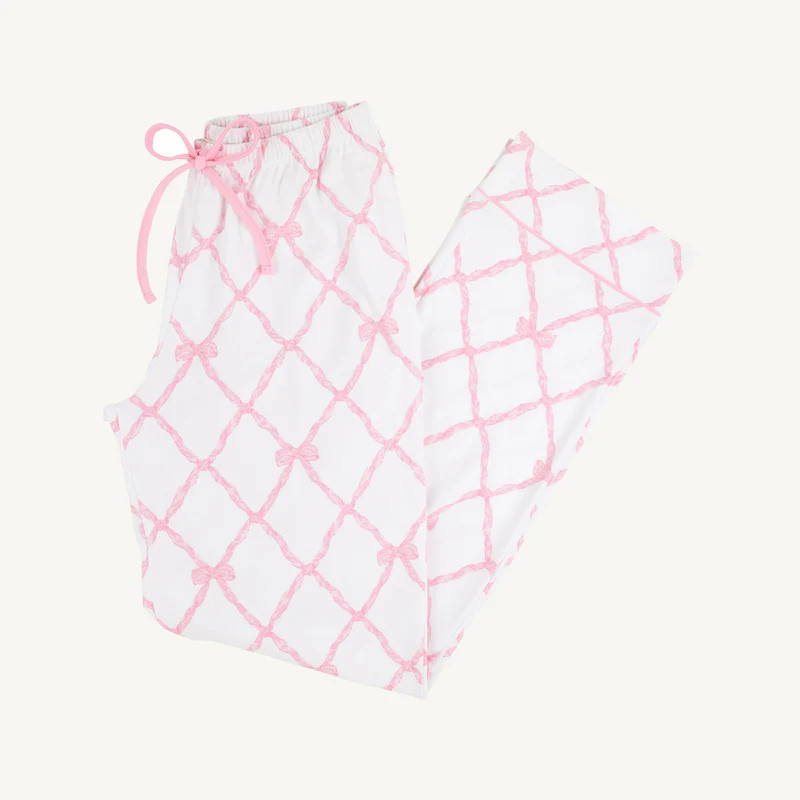 Let Me Lounge Pants (Women) - Belle Meade Bow | The Beaufort Bonnet Company