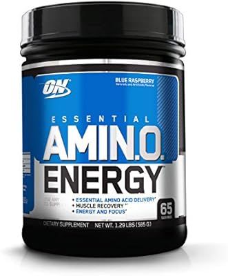 Optimum Nutrition Amino Energy - Pre Workout with Green Tea, BCAA, Amino Acids, Keto Friendly, Gr... | Amazon (US)