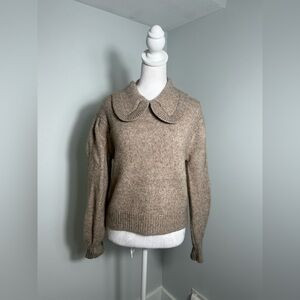 ASTR for Anthropologie  Collar Dashwood  Petar Pan Sweater Size Small | Poshmark