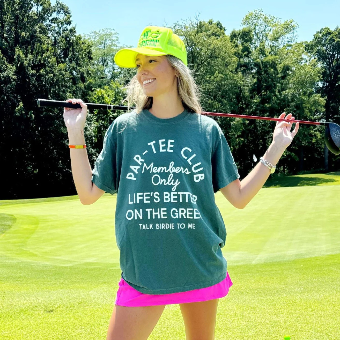 Par-tee Club Tee | Poppy & Pine