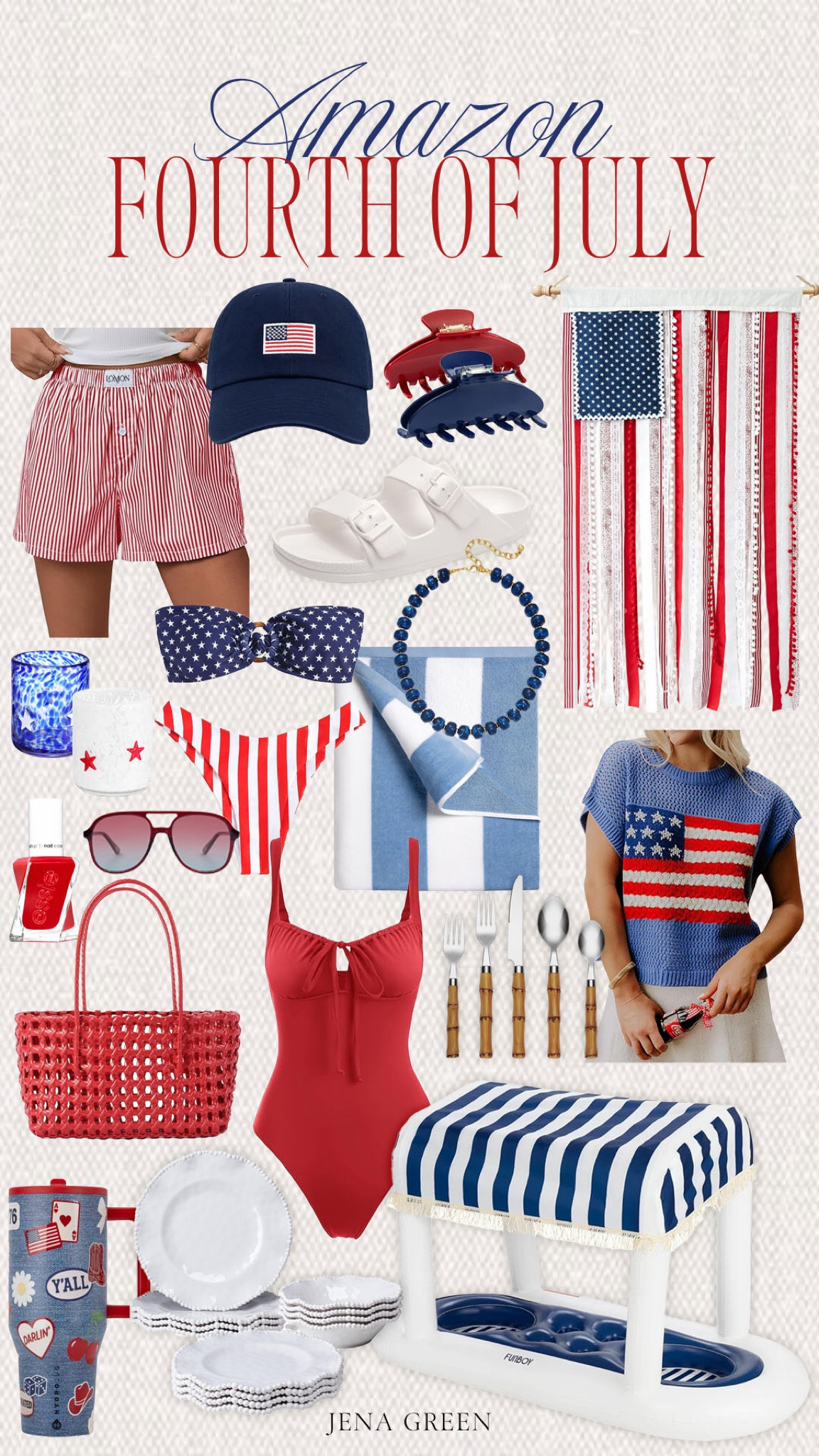 Amazon 4th of July | Amazon Red White & Blue | Amazon Patriotic Fashion

#LTKSeasonal #LTKootd
