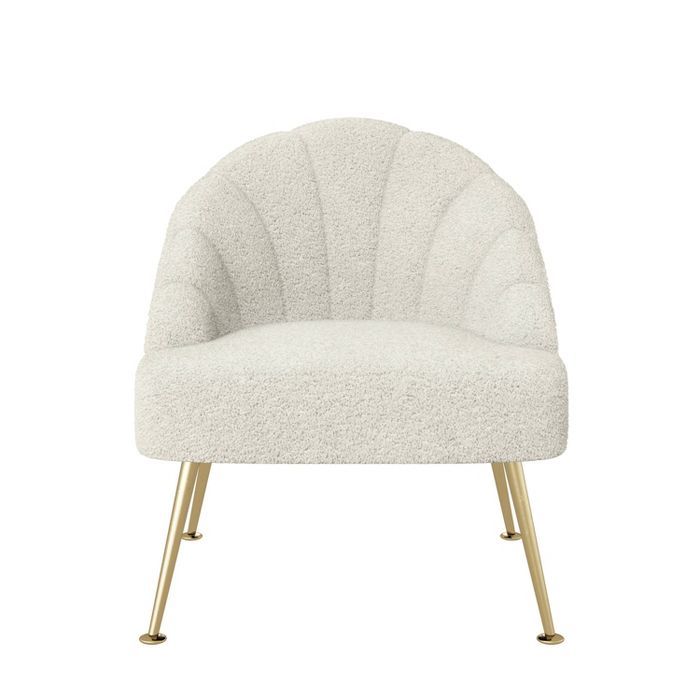 Jemi Modern Channel Tufted Shell Chair - Handy Living | Target