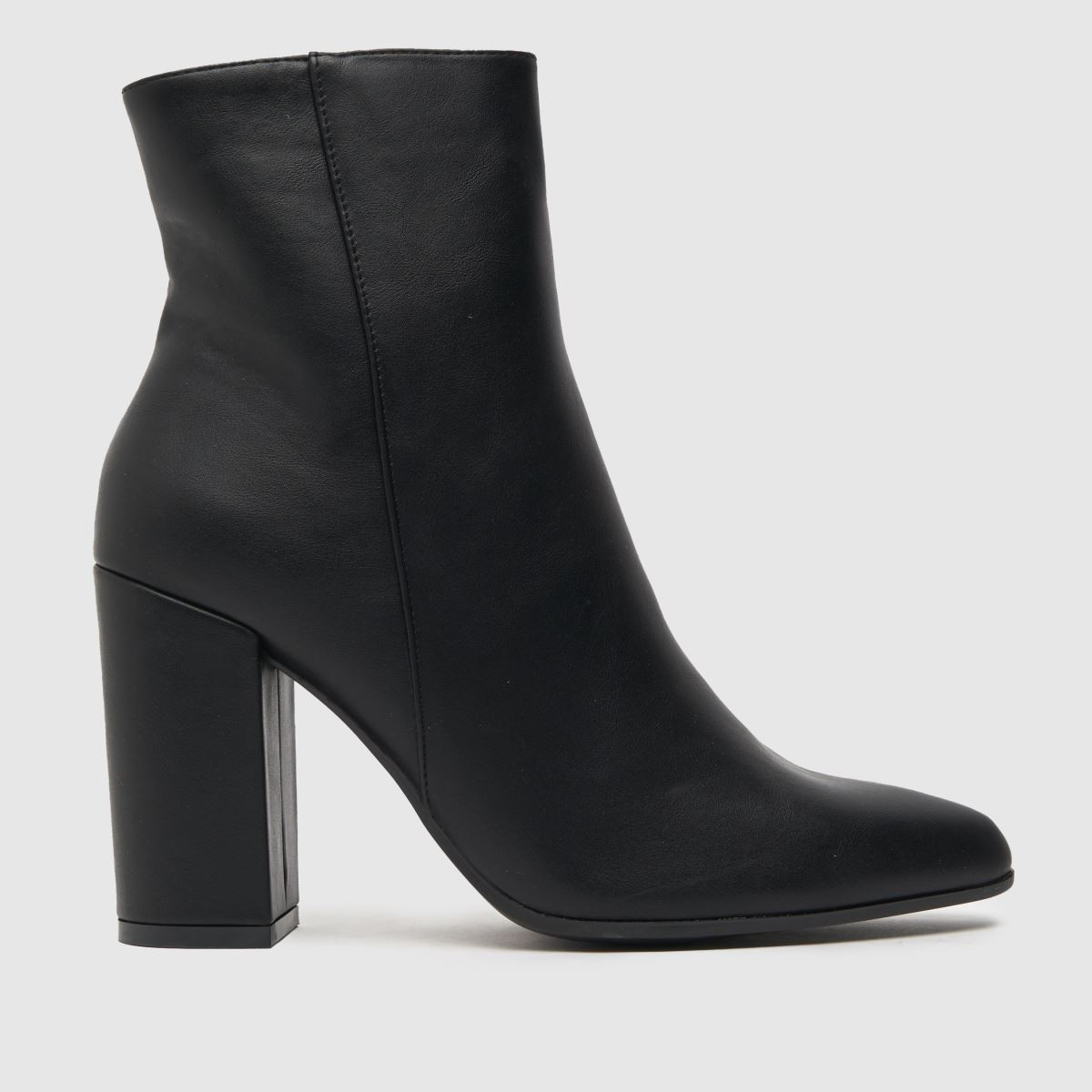 Womens Black schuh Beta Block Heel Boots | schuh | Schuh