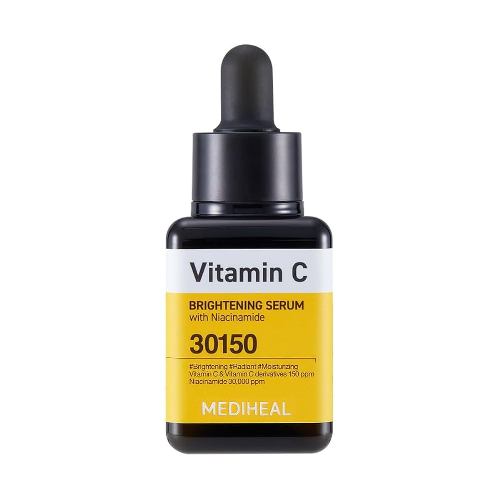 MEDIHEAL Vitamin C Brightening Serum (1.35 fl oz, 1 Pack) - Tone-Texture-Glow Care, Manage Skin w... | Amazon (US)