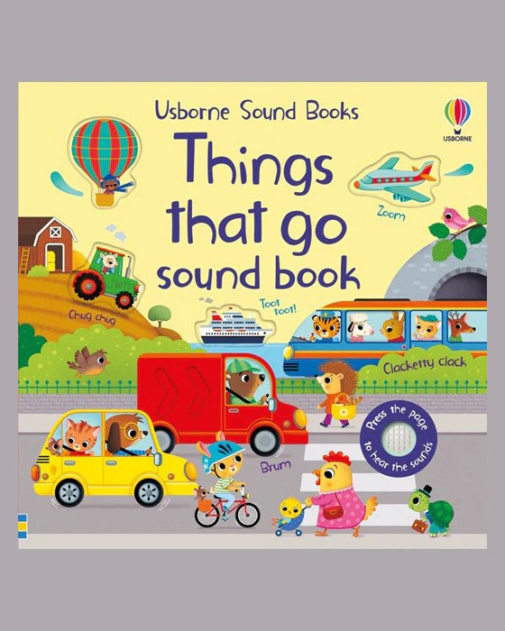 Things That Go Sound Book | ish Boutique