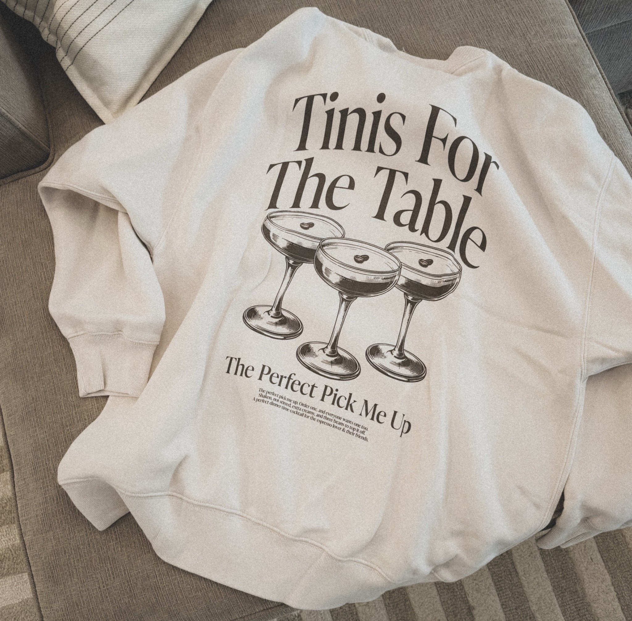 For the Espresso Martini girlies ! I’ve been waiting forever for this crew to be back in stock online 🤎 
#abercrombie

#LTKMidsize #LTKFindsUnder100