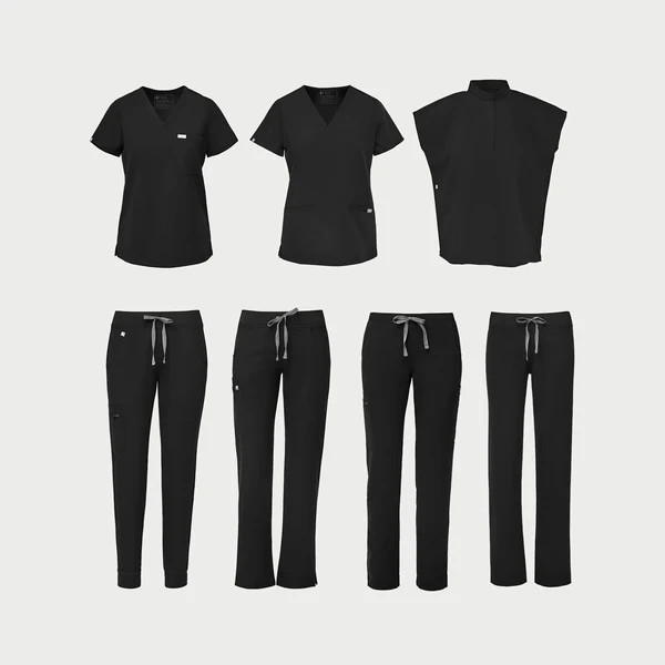 The Black Core Scrub Collection Kit | FIGS