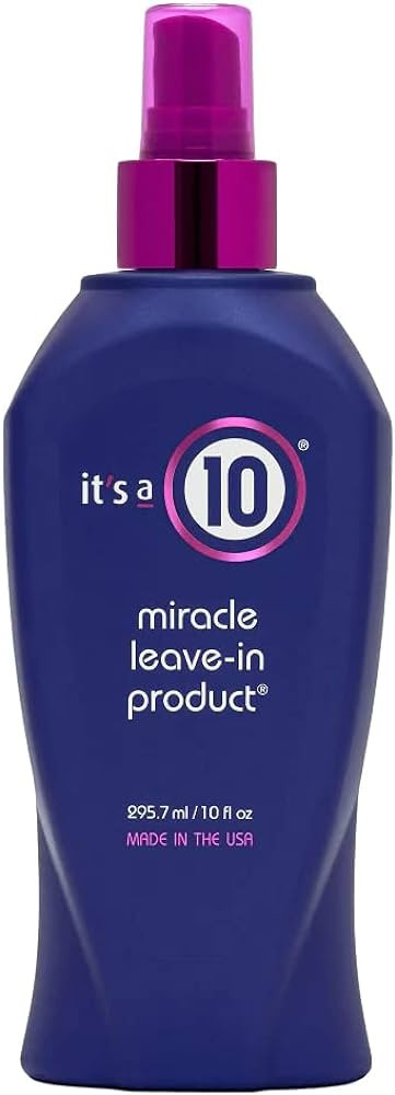 It's a 10 Haircare Miracle Leave-In product, 10 fl. oz. (Pack of 1), 21/10 | Amazon (US)