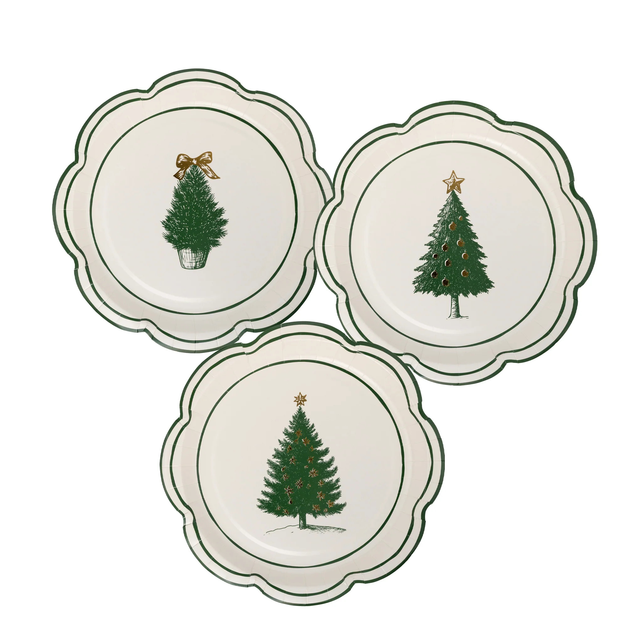 Christmas Lane Plate Set | My Mind's Eye