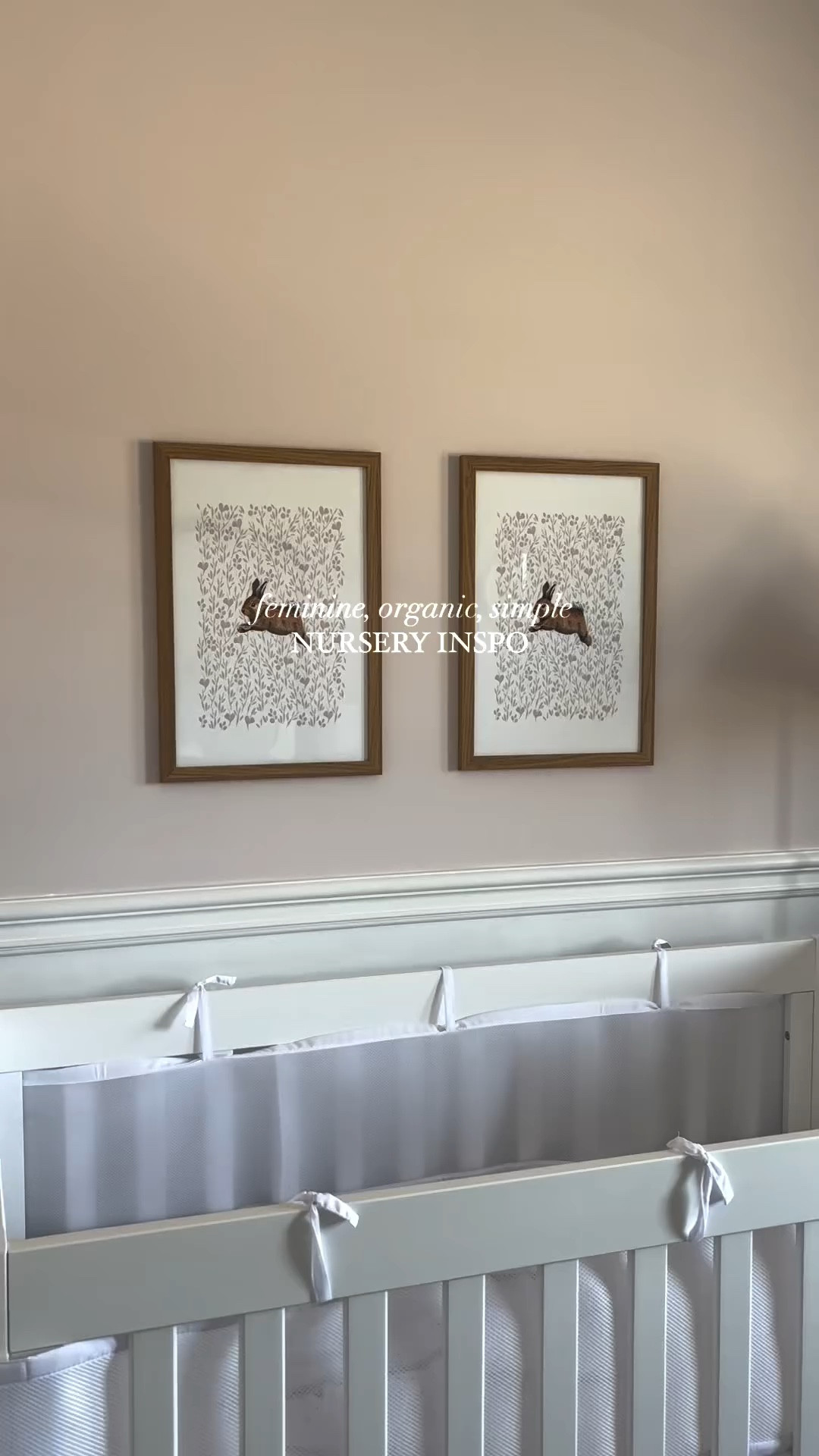 Our sweet nursery 🌸🐇

#LTKhome #LTKbaby