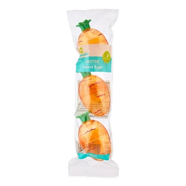 Way To Celebrate Easter Carrot Eggs, 3 Count | Walmart (US)