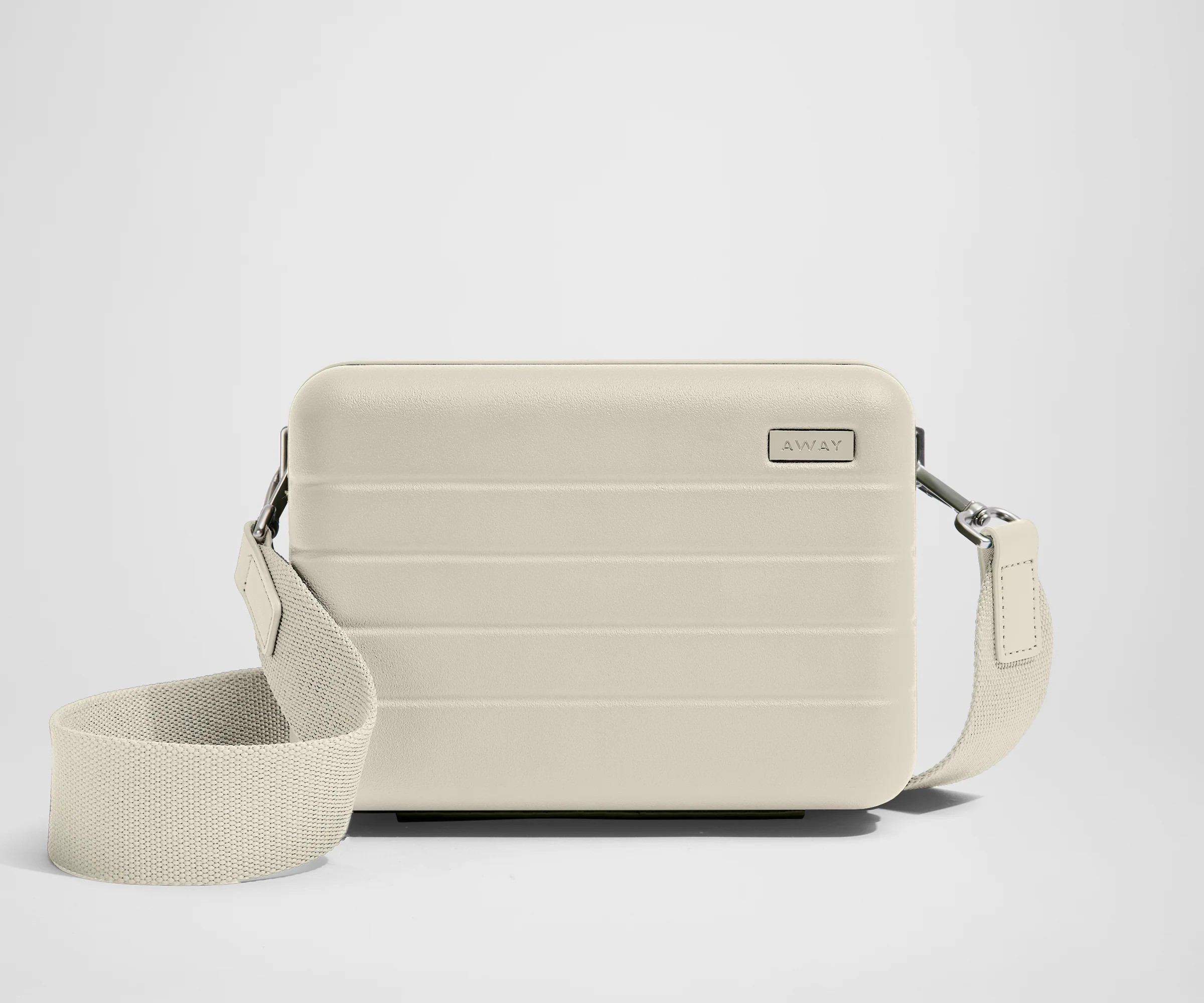 The Mini Crossbody Bag in Salt White | Away: Built for modern travel | Away