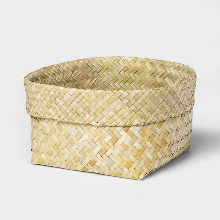 Small Leaf Basket With Rolled Edge - Threshold™ | Target