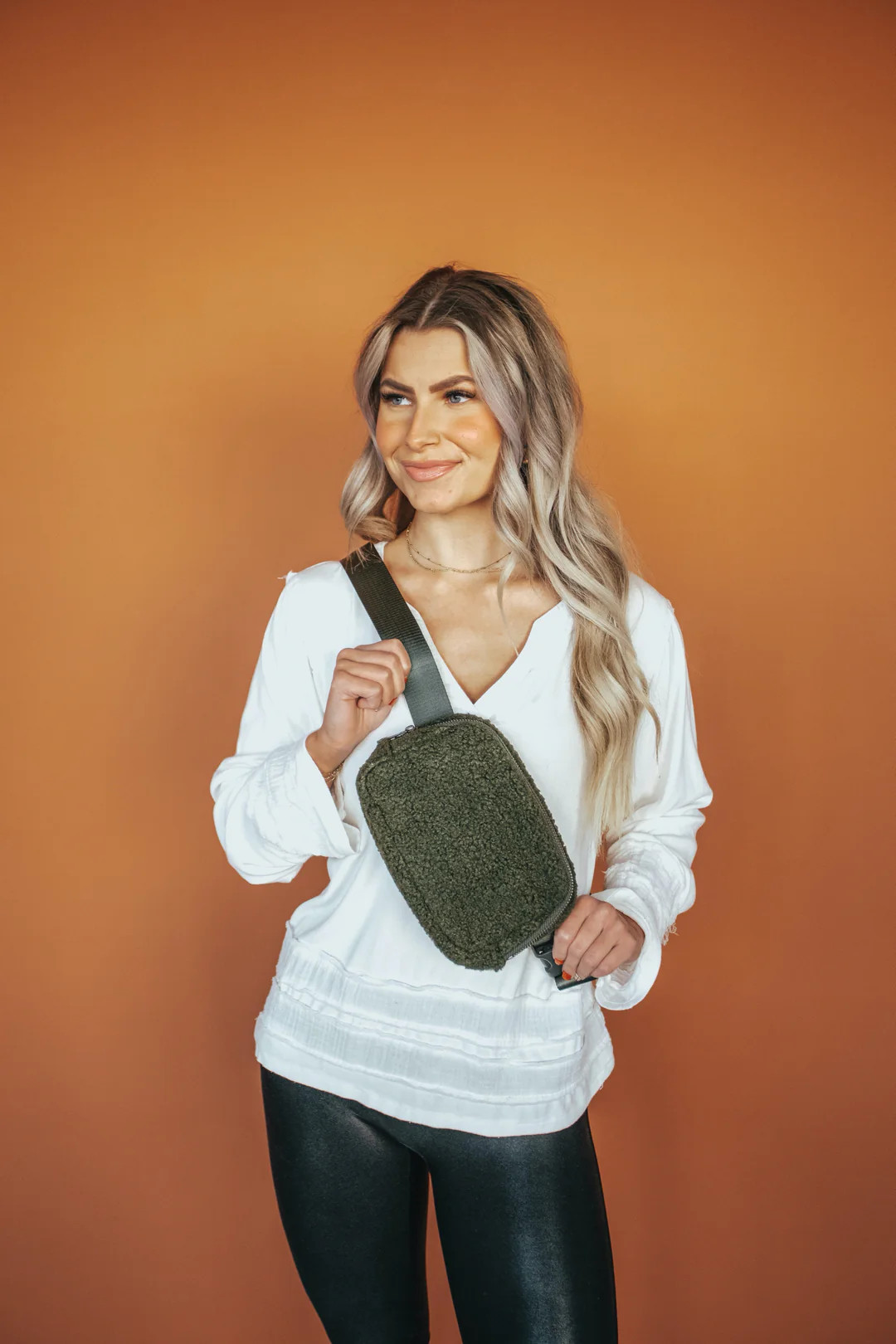 Stay Trending Sherpa Belt Bags - 4 Colors | Apricot Lane Boutique